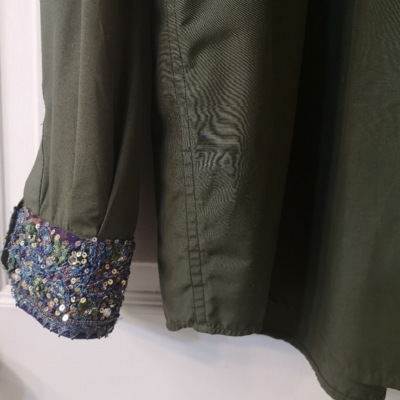 90S Givenchy upcycled embroidered shirt - Picture 10 of 11